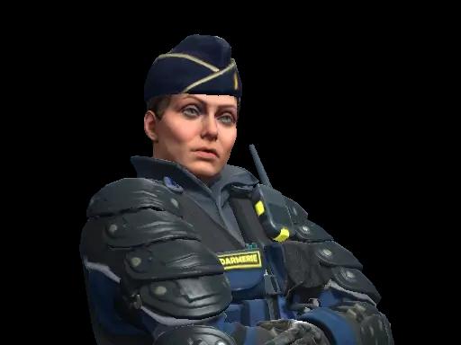 Chef d'Escadron Rouchard - CS2 Gendarmerie Nationale agent