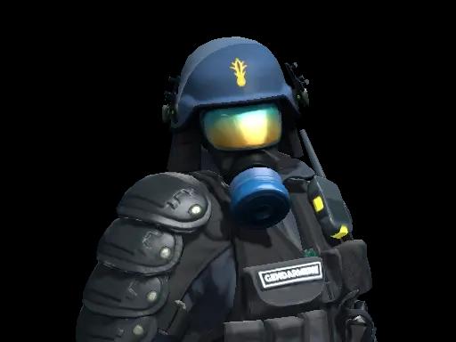 Chem-Haz Capitaine - CS2 Gendarmerie Nationale Agent