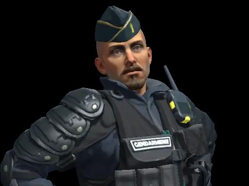 Officer Jacques Beltram - CS2 Gendarmerie Nationale Agent