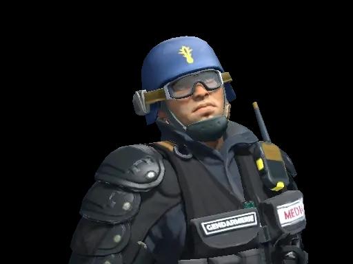 Sous-Lieutenant Medic - CS2 Gendarmerie Nationale Agent