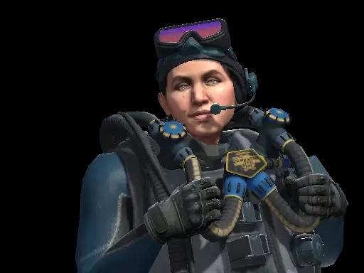 Cmdr. Davida 'Goggles' Fernandez - CS2 SEAL Frogman agent