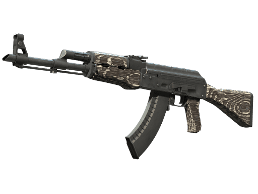 AK-47 Black Laminate CS2 skin