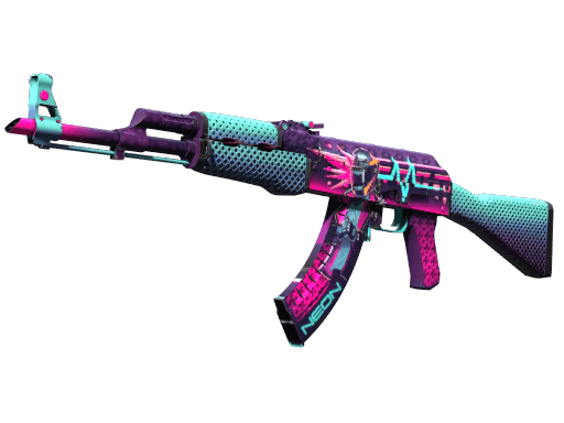 AK-47 Neon Rider CS2 skin