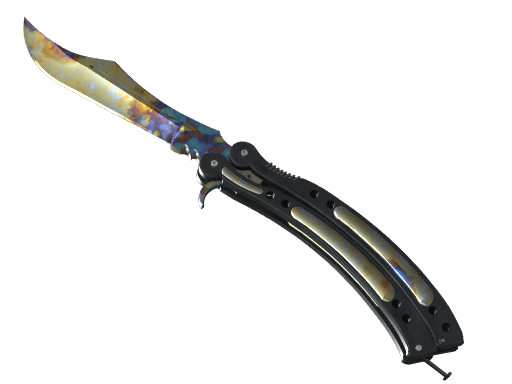 Butterfly Knife Case Hardened CS2 skin