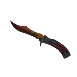 Butterfly Knife Fade CS2 skin
