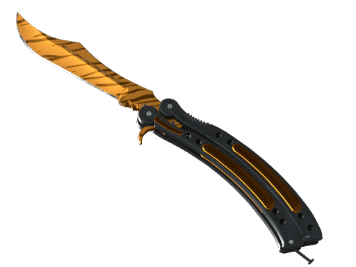 Butterfly Knife Tiger Tooth CS2 skin