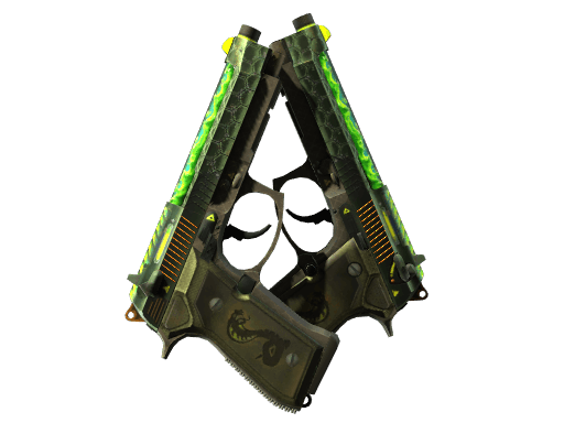 Dual Berettas Cobra Strike CS2 skin