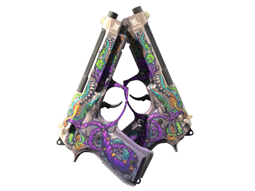 Dual Berettas Flora Carnivora CS2 skin