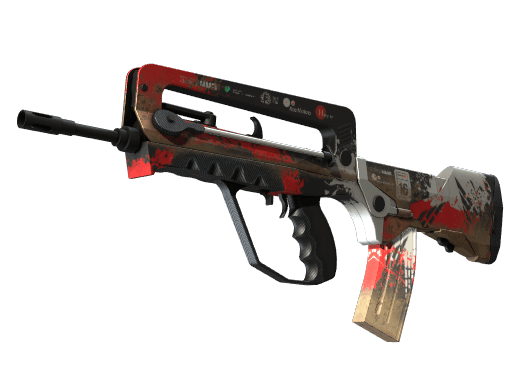 FAMAS | Roll Cage CS2 skin
