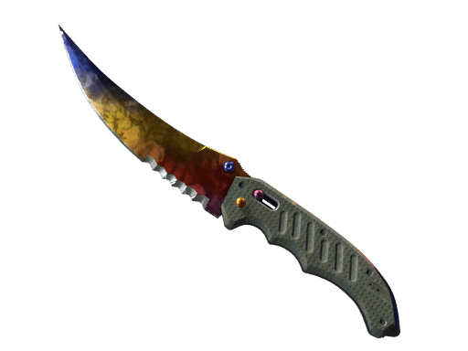 Flip Knife Marble Fade CS2 skin
