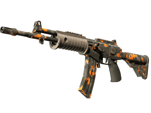 Galil AR Orange DDPAT CS2 skin