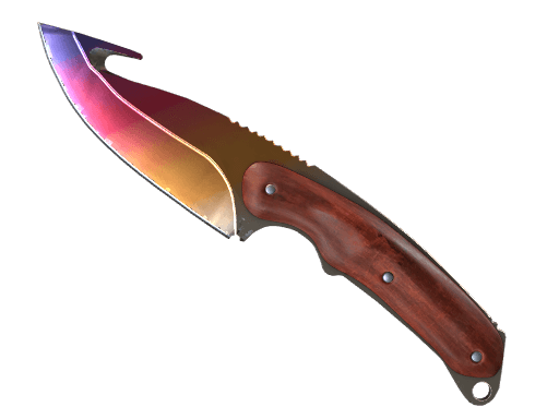 Gut Knife Fade CS2 skin
