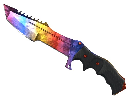 Huntsman Knife Marble Fade CS2 skin