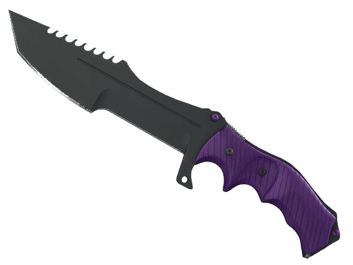 Huntsman Knife Ultraviolet CS2 skin