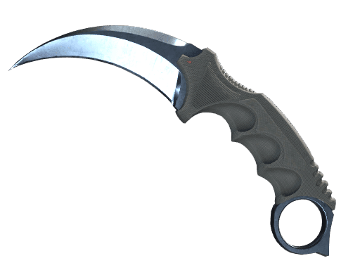 Karambit Blue Steel CS2 skin
