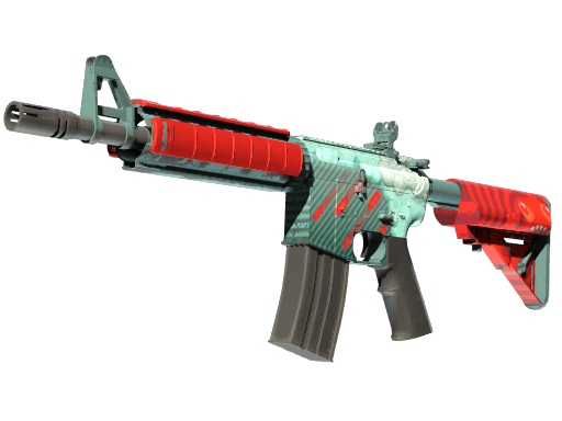 M4A4 Bullet Rain CS2 skin