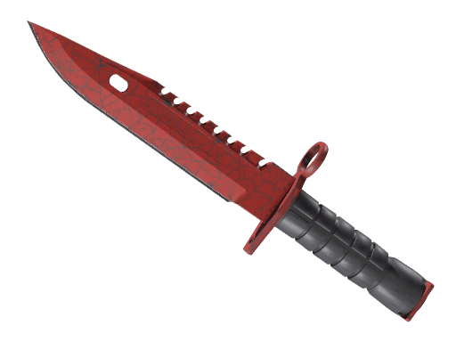 M9 Bayonet Crimson Web CS2 skin
