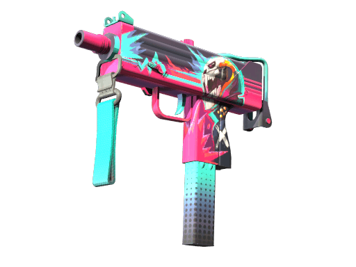 MAC-10 Neon Rider CS2 skin