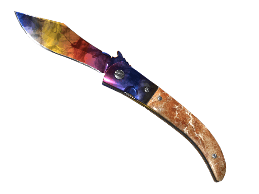 Navaja Knife Marble Fade CS2 skin