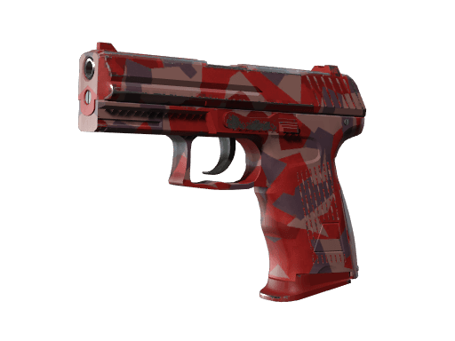 P2000 Red FragCam CS2 skin