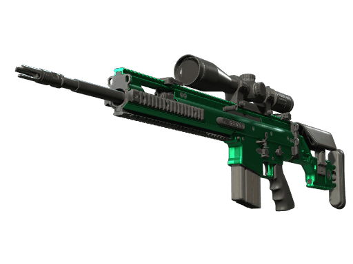 SCAR-20 Emerald CS2 skin
