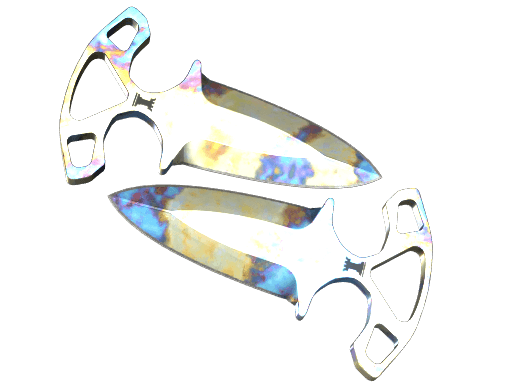 Shadow Daggers Case Hardened CS2 skin