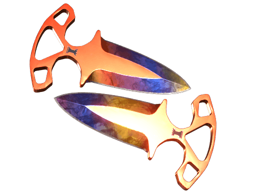 Shadow Daggers Marble Fade CS2 skin