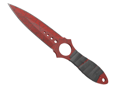 Skeleton Knife Crimson Web CS2 skin