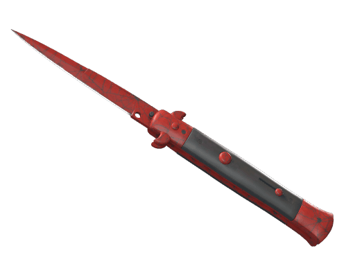 Stiletto Knife Crimson Web CS2 skin
