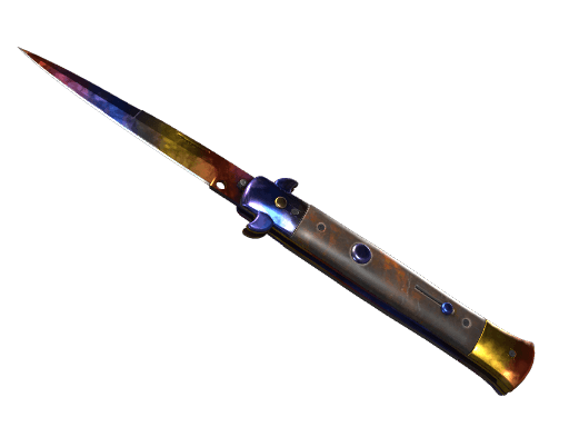 Stiletto Knife Marble Fade CS2 skin