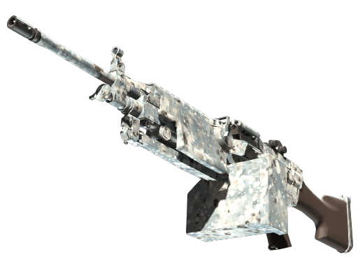 M249 | Blizzard Marbleized CS2 skin