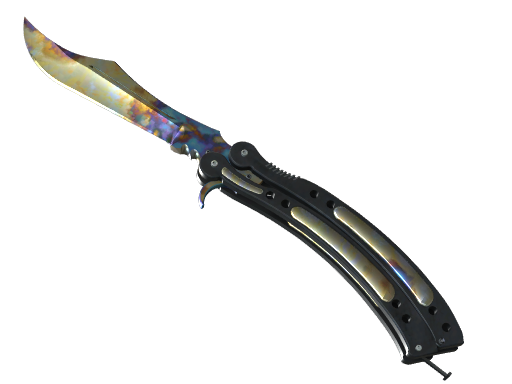 Butterfly Knife | Case Hardened CS2 skin